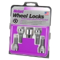 Picture of McGard Wheel Lock Bolt Set - 4pk- Cone Seat M12X1-25 - 19mm Hex - 25-6mm Shank Length - Chrome