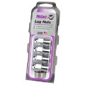 Picture of McGard Hex Lug Nut Reg- Shank - -746in- M12X1-25 - 13-16 Hex - 1-65in- Length 4-Pack - Chrome