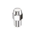 Picture of McGard Hex Lug Nut Reg- Shank - -746in- M12X1-25 - 13-16 Hex - 1-65in- Length 4-Pack - Chrome