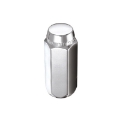 Picture of McGard Hex Lug Nut Cone Seat M14X1-5 - 22mm Hex - 1-945in- Length 4-Pack - Chrome