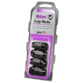Picture of McGard Hex Lug Nut Cone Seat Bulge Style M12X1-5 - 3-4 Hex - 1-45in- Length 4-Pack - Black