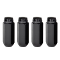 Picture of McGard Hex Lug Nut Cone Seat M14X2-0 - 13-16 Hex - 2-25in- Length 4-Pack - Black