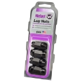Picture of McGard Hex Lug Nut Cone Seat Bulge Style M14X1-5 - 22mm Hex - 1-945in- Length 4-Pack - Black