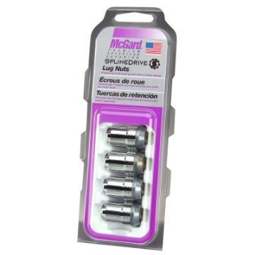 Picture of McGard SplineDrive Lug Nut Cone Seat M12X1-5 - 1-24in- Length 4-Pack - Chrome Req- Tool