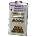 Picture of McGard SplineDrive Tuner 4 Lug Install Kit w-Locks & Tool Cone M12x1-5 - 13-16 Hex - Gold CS