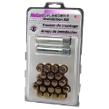 Picture of McGard SplineDrive Tuner 5 Lug Install Kit w-Locks & Tool Cone M12x1-25 - 13-16 Hex - Gold CS