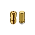 Picture of McGard SplineDrive Tuner 6 Lug Install Kit w-Locks & Tool Cone M14X1-5 - 1in- Hex - Gold