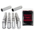 Picture of McGard SplineDrive Tuner 8 Lug Install Kit w-Locks & Tool Cone M14X1-5 - 1in- Hex - Chrome