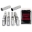 Picture of McGard SplineDrive Tuner 8 Lug Install Kit w-Locks & Tool Cone M14X1-5 - 22mm Hex - Chrome