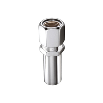 Picture of McGard Hex Lug Nut Drag Racing X-Long Shank 1-2-20 - 13-16 Hex - 2-475in- L Box of 100 - Chrome