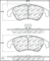 Picture of StopTech Performance 08-10 Audi A5 - 10 S4 - 09-10 Audi A4 except Quattro Front Brake Pads