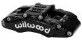 Picture of Wilwood Caliper - AT6 Lug Mount Black 1-75in-1-38in-1-38in Piston -75in Rotor - Right Side