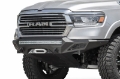 Picture of Addictive Desert Designs 19 Ram 1500 Stealth Fighter Front Bumper w- Winch Mount & Sensor Cut Outs