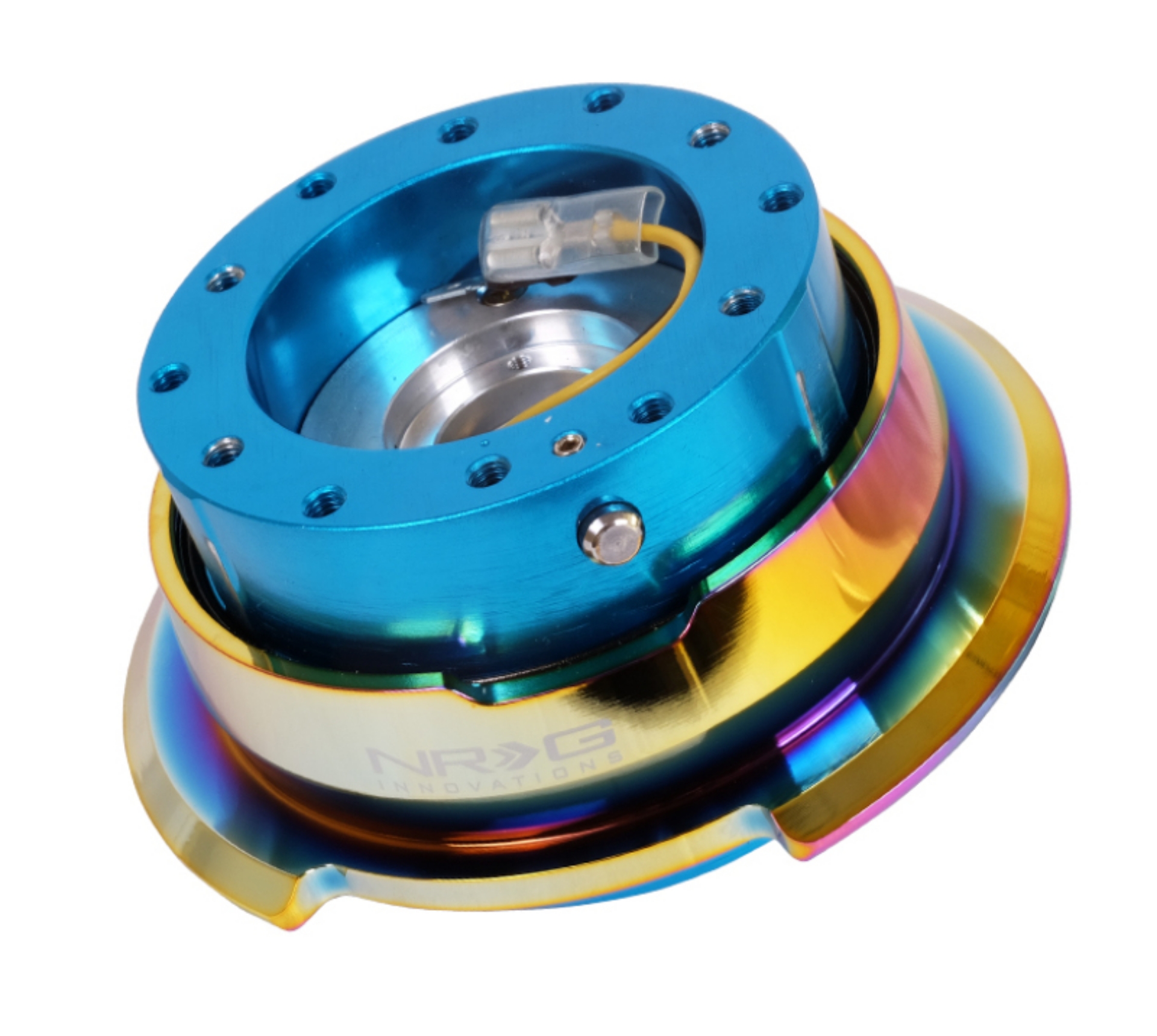 Picture of NRG Quick Release Gen 2-8 - New Blue Body - Neochrome Ring
