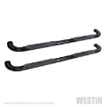 Picture of Westin 2019 Chevrolet Silverado-Sierra 1500 Crew Cab Platinum 4 Oval Nerf Step Bars - Black