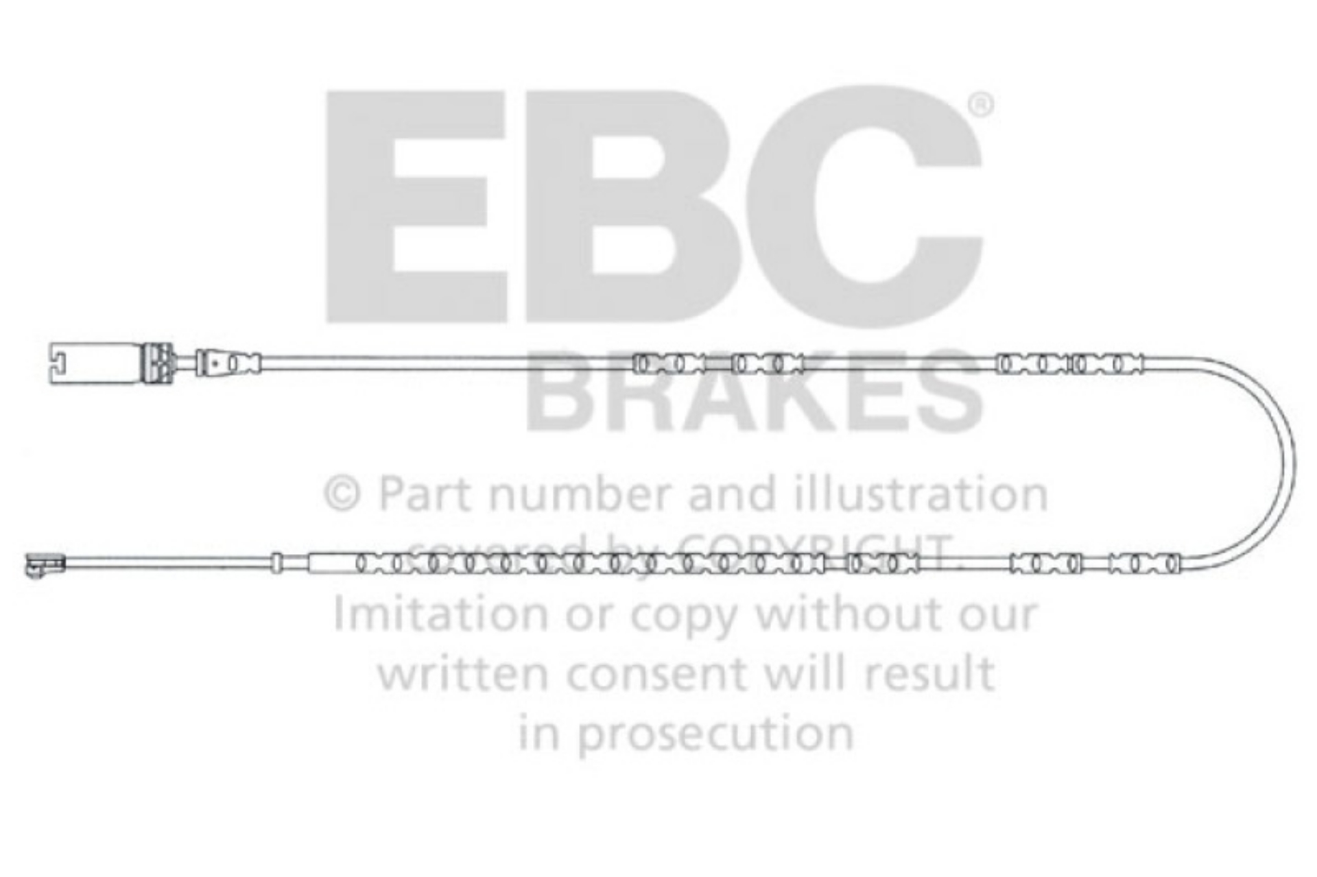 Picture of EBC 2010-2013 BMW 128 3-0L Rear Wear Leads