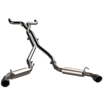 Picture of 2010-2013 Chevrolet Camaro SS 6-2L QTP AR3 Cat Back Black Tips