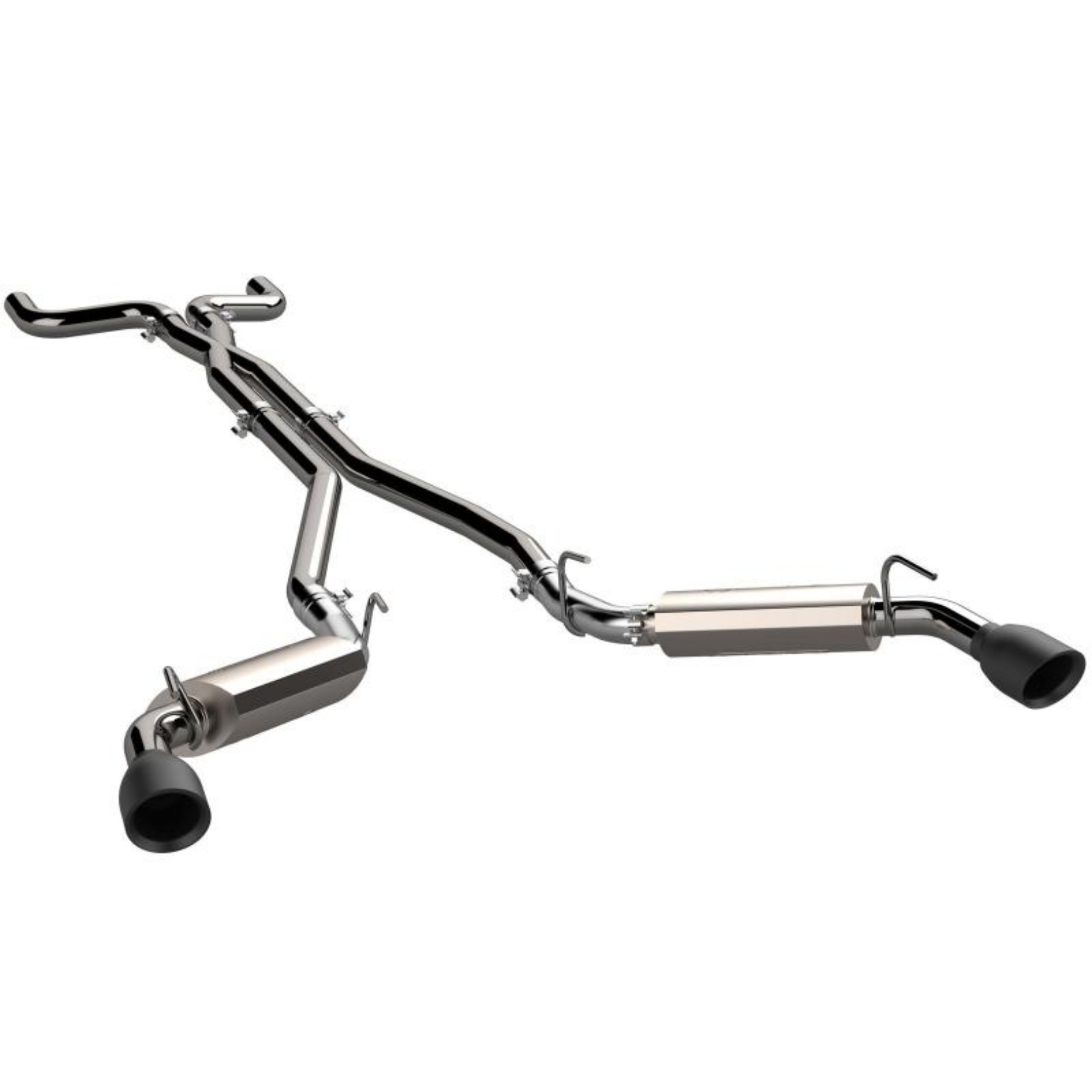 Picture of 2014-2015 Chevrolet Camaro SS 6-2L QTP AR3 Cat Back Black Tips