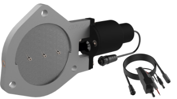 Picture of QTP 4in Bolt-On QTEC Electric Cutout Valve - Single