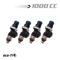 Picture of BLOX Racing Eco-Fi Street Injectors 1000cc-min w-1-2in Adapter Honda K Series Set of 4