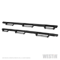 Picture of Westin-HDX 17-18 Ford F-250-350 Crew Cab 6-75ft Bed Stainless Drop Nerf Step Bars - Textured Black