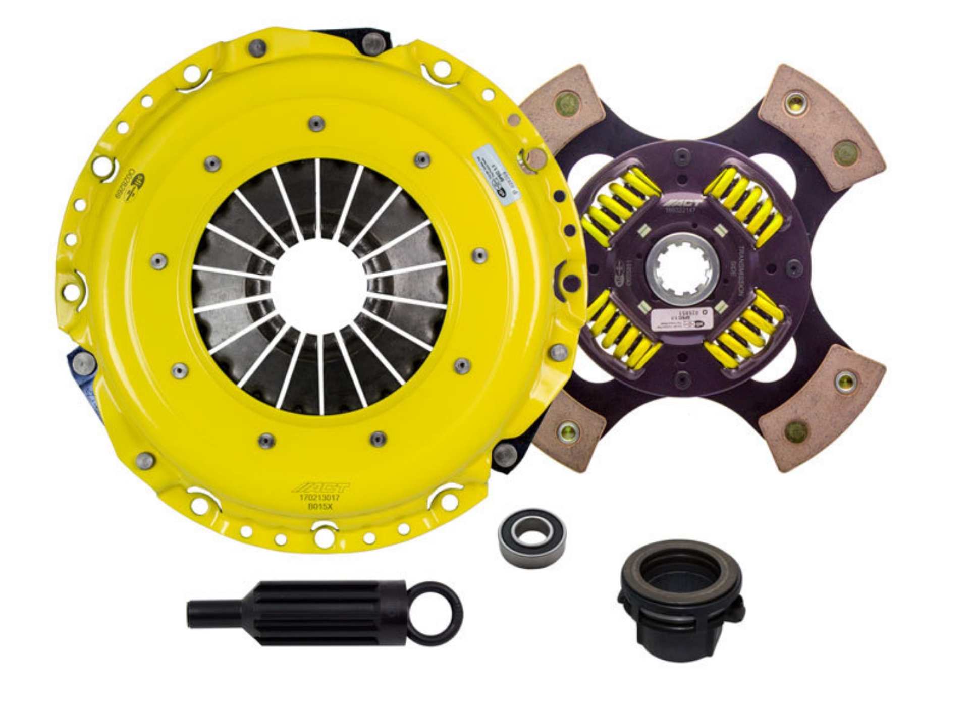 Picture of ACT 01-06 BMW M3 E46 XT-Race Sprung 4 Pad Clutch Kit