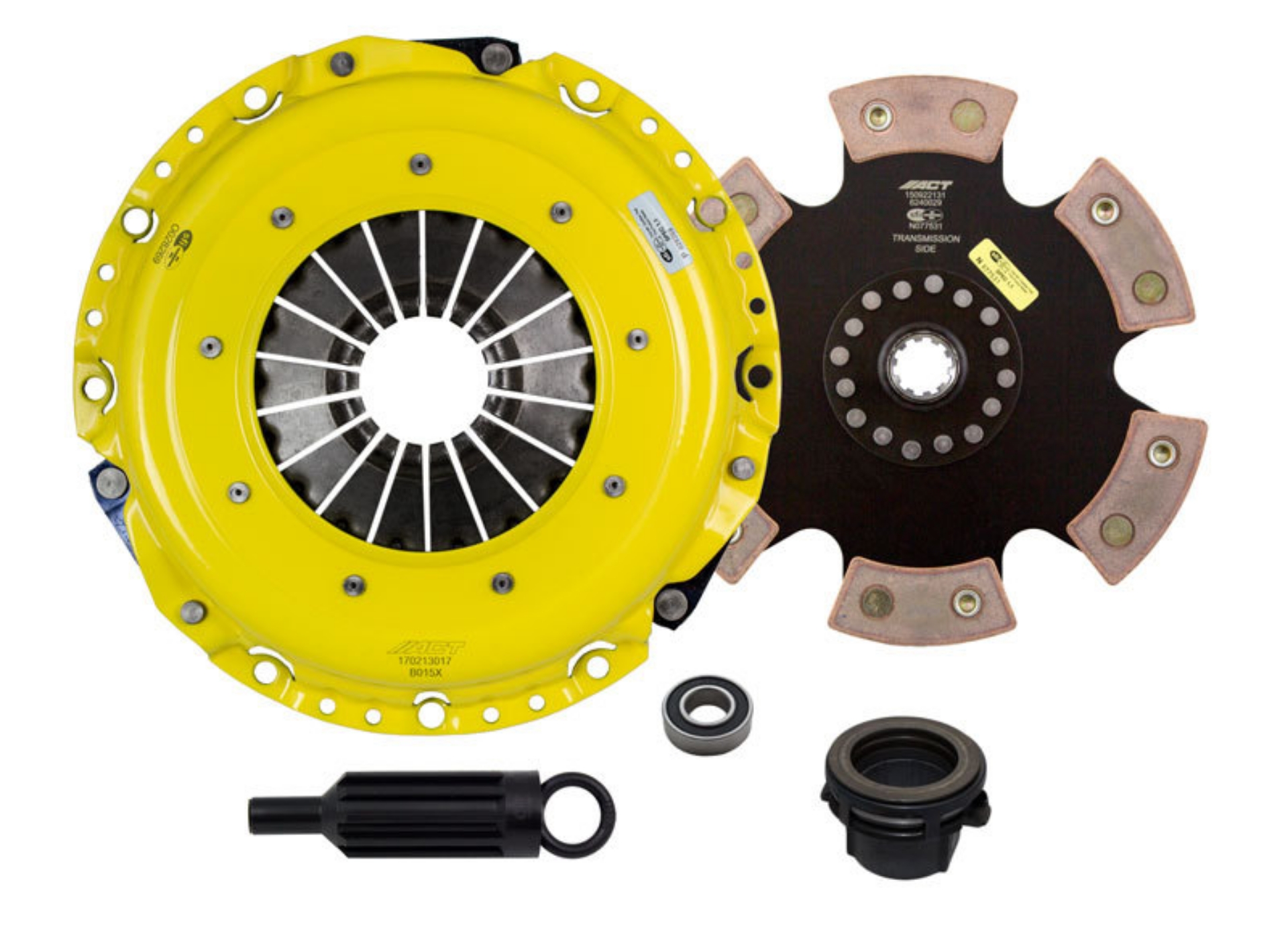 Picture of ACT 01-06 BMW M3 E46 XT-Race Rigid 6 Pad Clutch Kit
