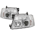 Picture of Spyder 04-08 Ford F-150 Light Bar Projector Headlights - Chrome PRO-YD-FF15004V2-LB-C