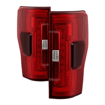 Picture of Spyder 17-18 Ford F-250 Super Duty Excl LED Models LED Tail Lights -Red Clr ALT-YD-FS17-LED-RC