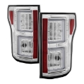 Picture of Spyder 18-19 Ford F-150 W-O Blind Spot Sensor LED Tail Lights - Chrome ALT-YD-FF15018-LED-C