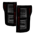 Picture of Spyder 18-19 Ford F-150 w-o Blind Spot Sensor LED Tail Lights - Blk Smk ALT-YD-FF15018-LED-BSM