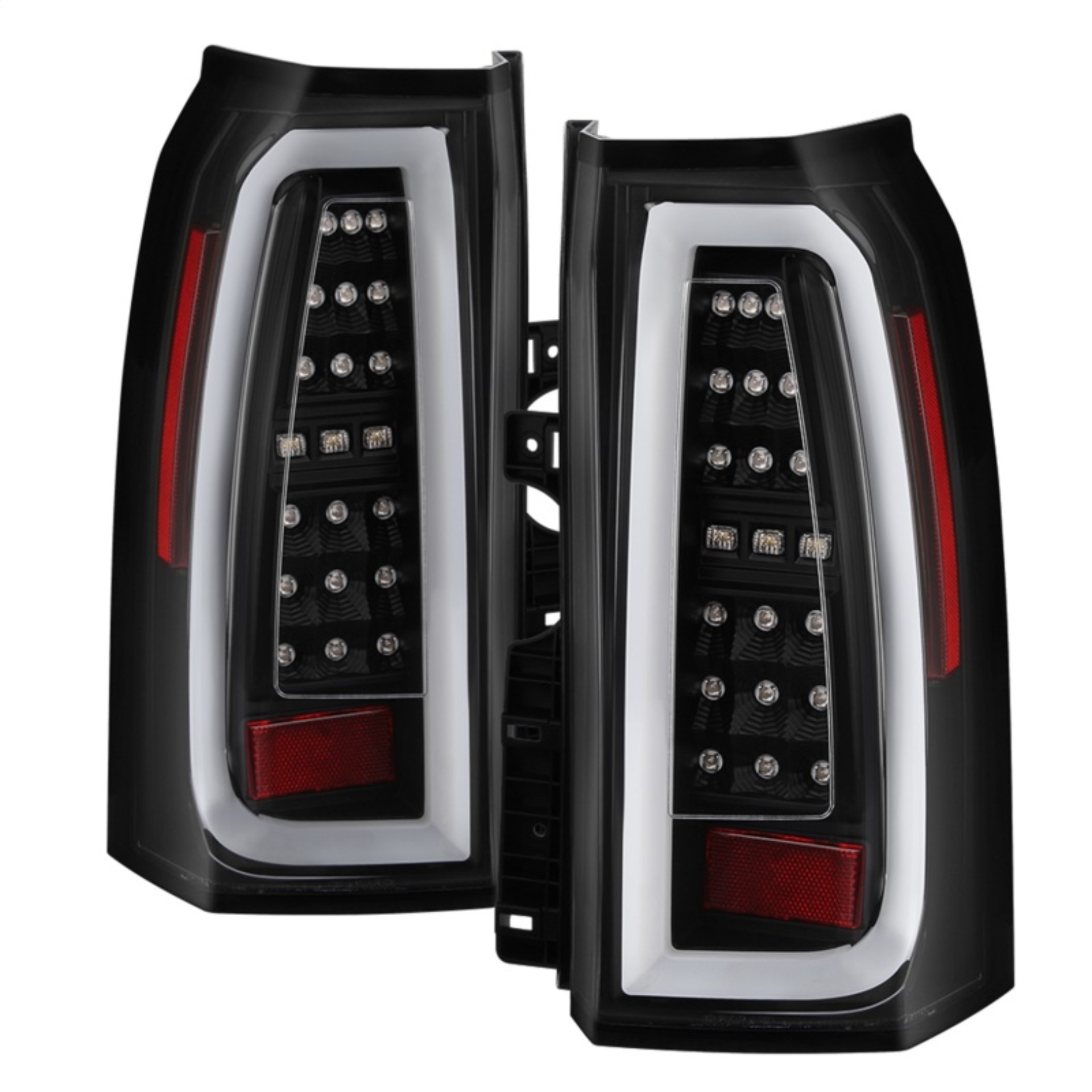 Picture of Spyder 15-17 GMC Yukon LED Tail Lights - Black ALT-YD-GY15-LED-BK