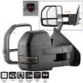 Picture of xTune 04-14 Ford F-150 Heated LED Telescoping Mirrors - Smoke Pair MIR-FF15009S-G4-PWH-SM-SET
