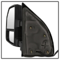 Picture of xTune 99-07 Ford Super Duty Heated LED Signal Power Mirrors - Smk Pair MIR-FDSD99S-G4-PW-SM-SET