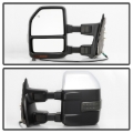Picture of xTune 08-15 Ford F-250 SD Heated Adj LED Signal Chrome Mirrors - Smk MIR-FDSD08S-G5-PW-RSM-SET