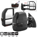 Picture of xTune 99-07 Ford SuperDuty Heated LED Telescoping Pwr Mirrors-Smk Pair MIR-FDSD99S-G4-PW-RSM-SET