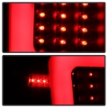 Picture of xTune 04-15 Nissan Titan Light Bar LED Tail Lights - Black ALT-ON-NTI04-LBLED-BK