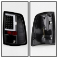 Picture of xTune 13-18 Dodge Ram 1500 LED Tail Lights - Black ALT-ON-DRAM13V2-LBLED-BK