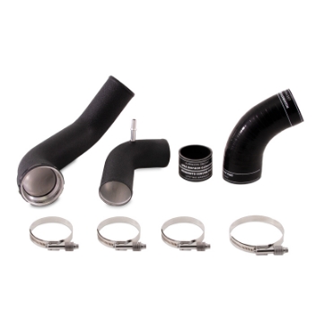 Picture of Mishimoto 2017+ Ford F150 3-5l EcoBoost Cold-Side Intercooler Pipe Kit - Wrinkle-Black