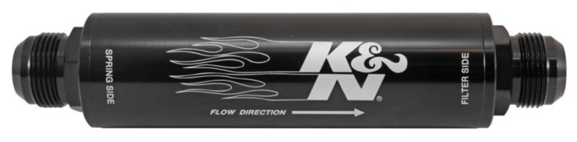 Picture of K&N 2in OD x 9in L 16AN 74 Micron In-Line Fuel-Oil Filter