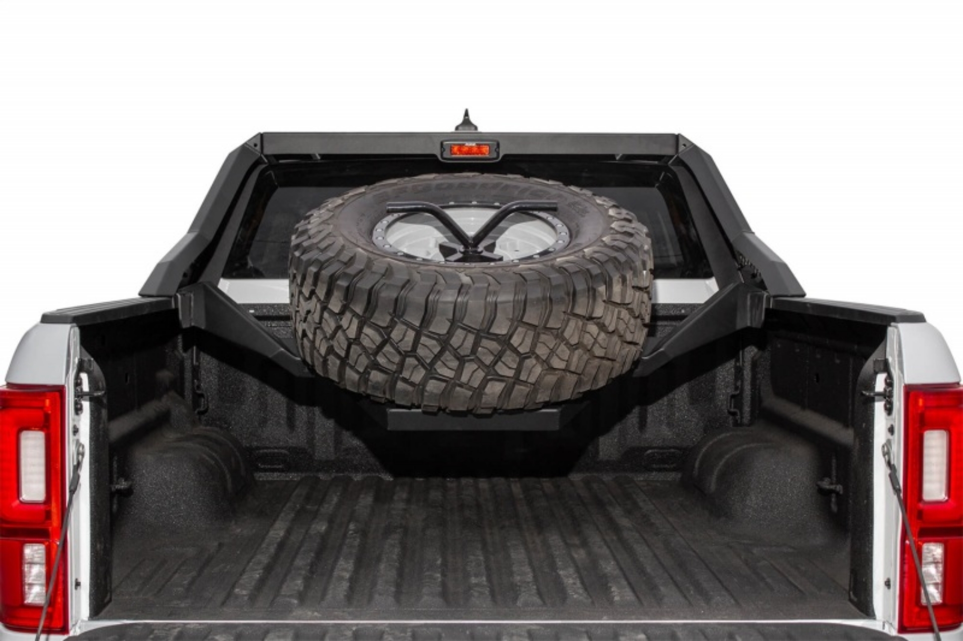 Picture of Addictive Desert Designs 2019 Ford Ranger HoneyBadger Chase Rack Tire Carrier Req C995531410103