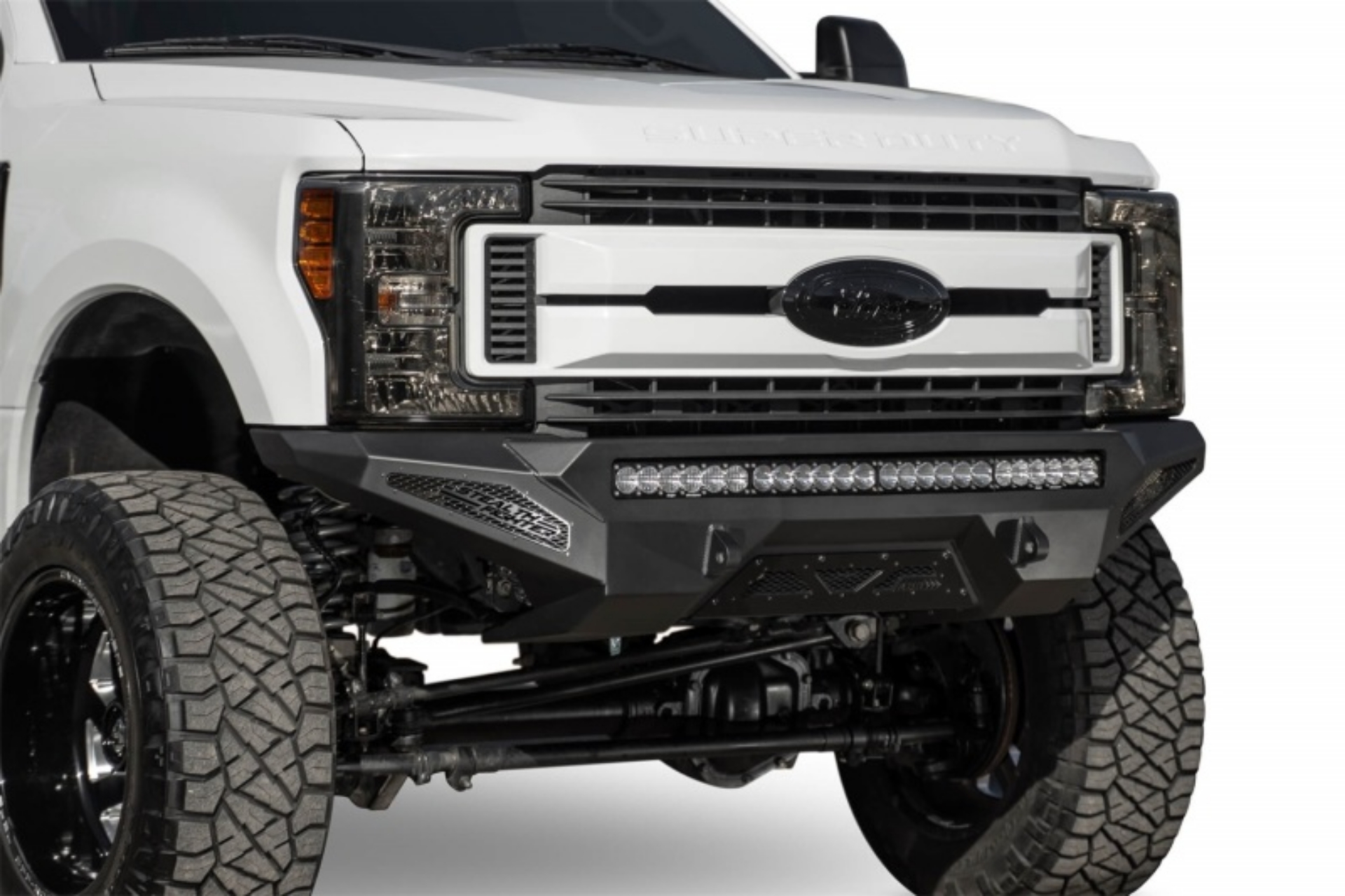 Picture of Addictive Desert Designs 17-19 Ford Super Duty Stealth Fighter Front Bumper