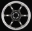 Picture of Advan RG-D2 16x8-0 +48 5-100 Machining & Racing Hyper Black Wheel