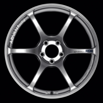 Picture of Advan RGIII 17x8-0 +38 5-114-3 Racing Hyper Black Wheel