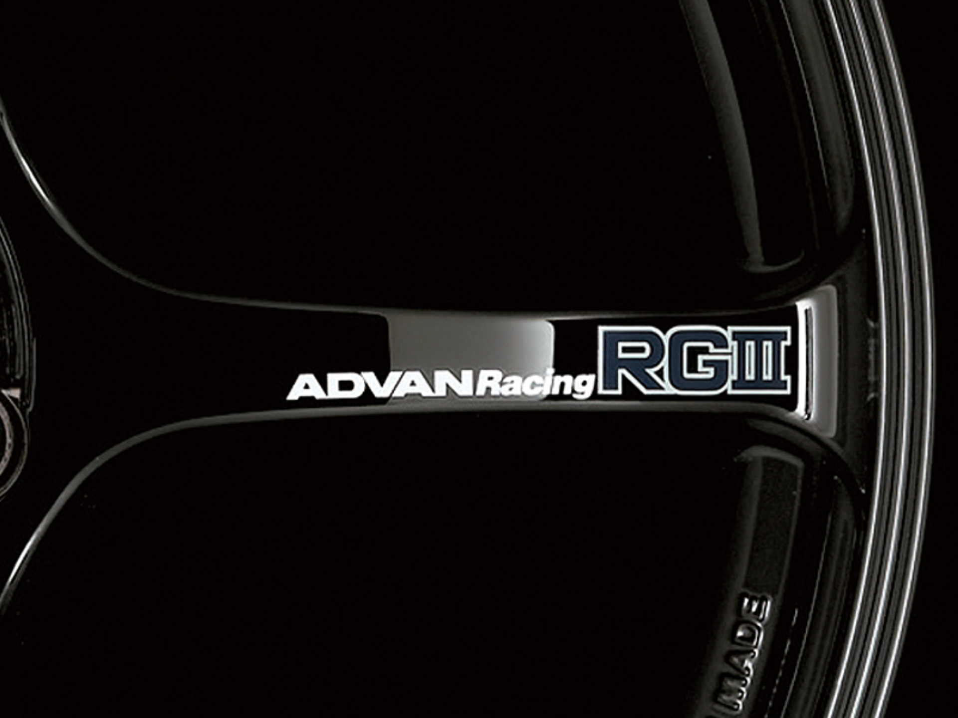 Picture of Advan RGIII Spoke Sticker White - 2 Pack