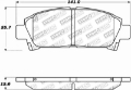 Picture of StopTech Performance 92-95 Toyota MR2 Turbo Front Brake Pads