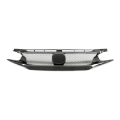 Picture of Seibon 17-18 Honda Civic Type R CV-Style Carbon Fiber Front Grill