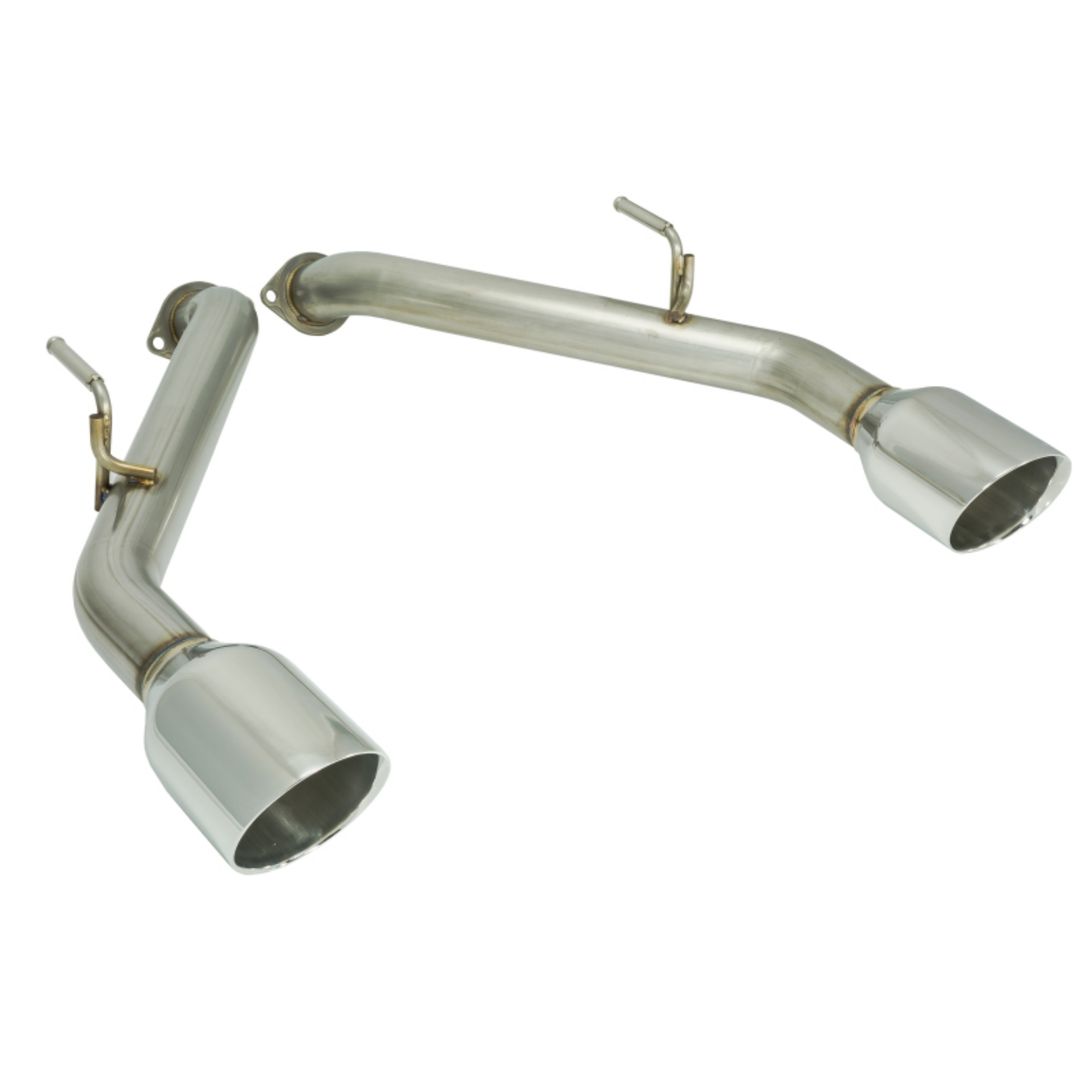 Picture of Remark 2014+ Infiniti Q50 Axle Back Exhaust w-Stainless Steel Double Wall Tip