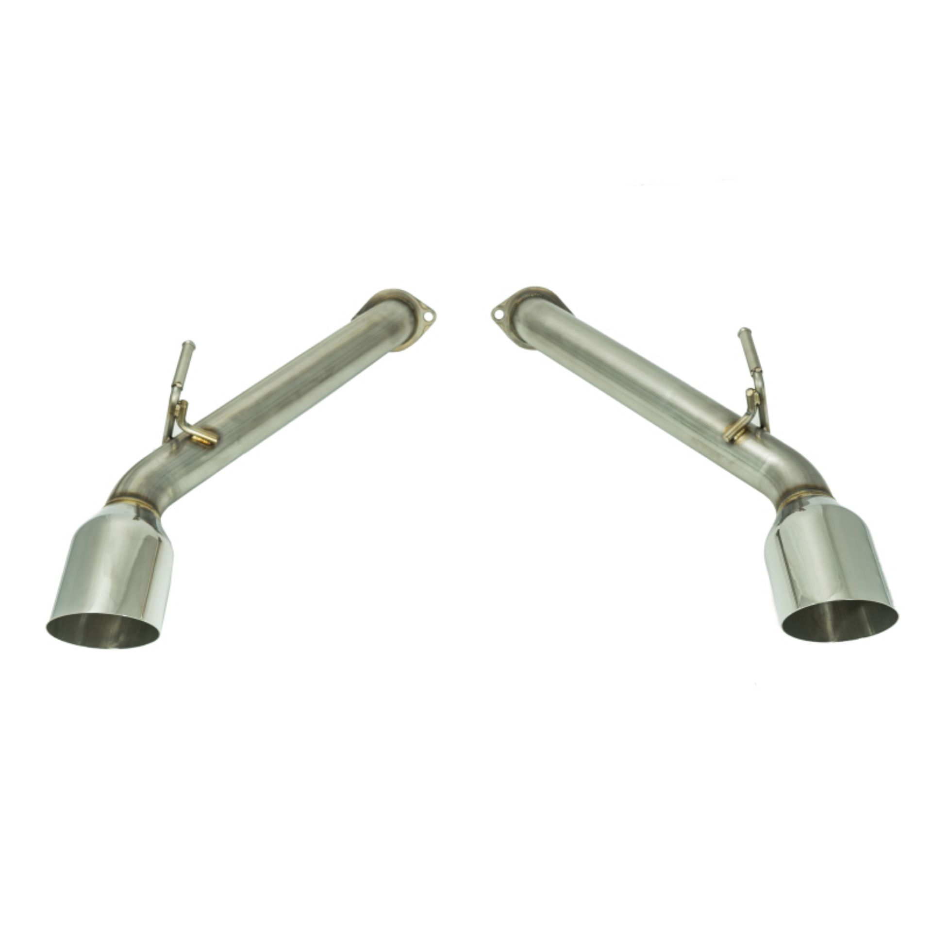 Picture of Remark 2017+ Infiniti Q60 Axle Back Exhaust w-Stainless Steel Single Wall Tip