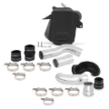 Picture of Mishimoto 11-16 Ford 6-7L Powerstroke Air-To-Water Intercooler Kit - Wrinkle Black w- Polished Pipes